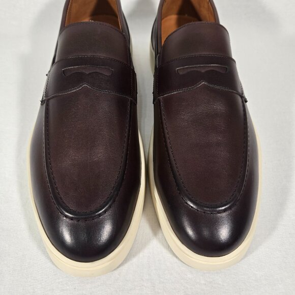 ALLEN EDMONDS Randolph 2.0 Espresso Leather Slip-On Sneaker Shoe #7457 Men's 15D - Picture 5 of 17